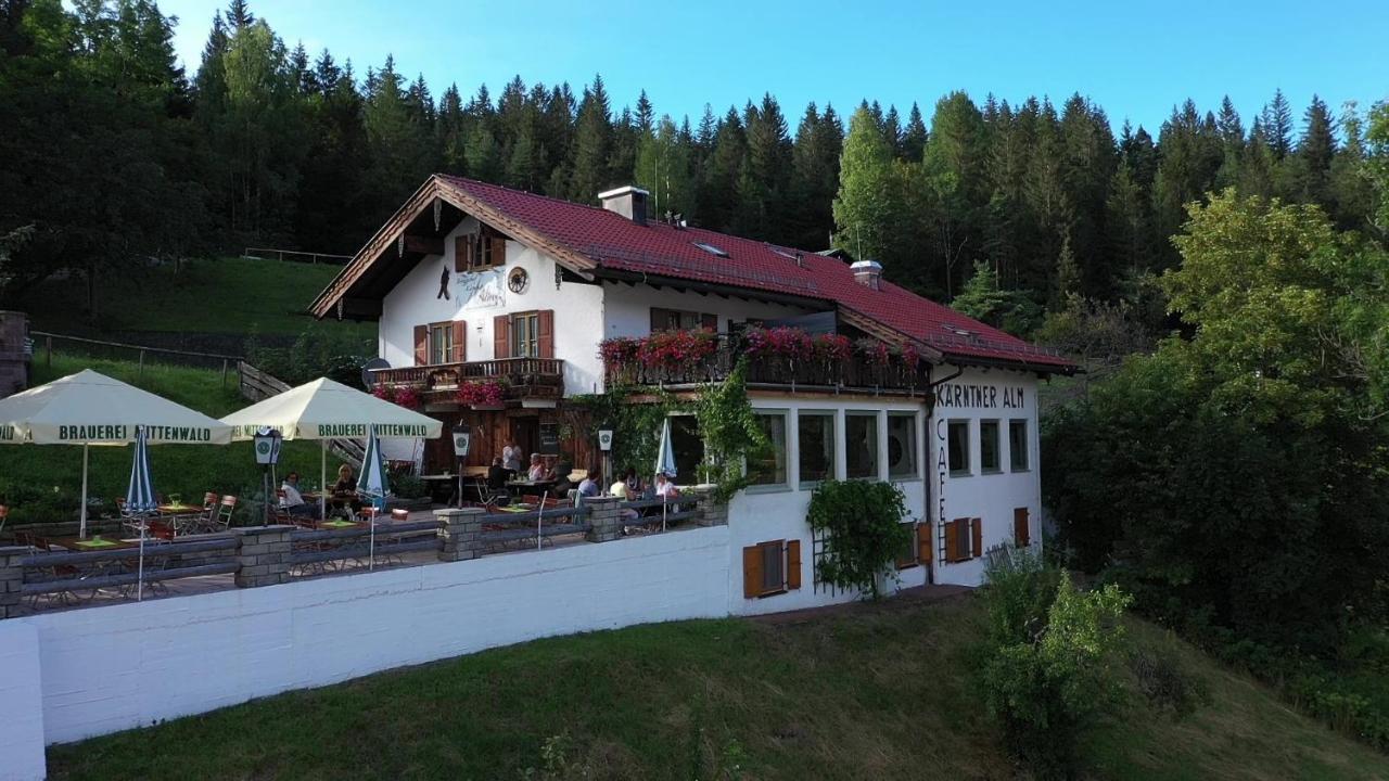 Hotel Berggasthof Karntner Alm Mittenwald Exterior foto