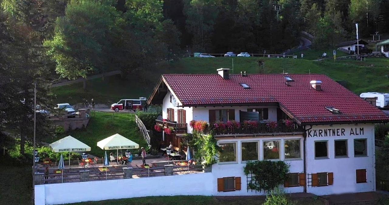Hotel Berggasthof Karntner Alm Mittenwald Exterior foto